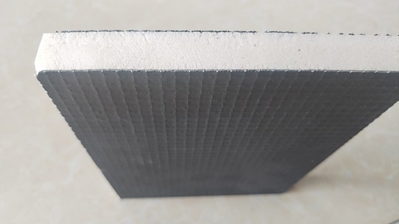 Production of XPS Tile Backer Board for External Wall Thermal Insulation Materials Can Be Shaped.