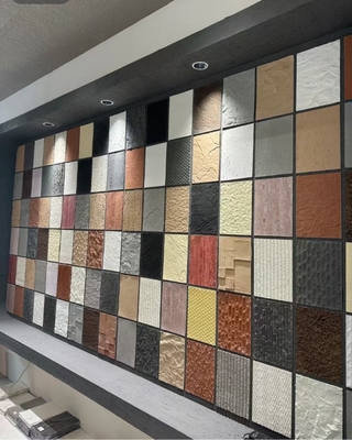 Special Energy-saving and Environment-friendly Soft Porcelain Materials for Interior Decoration Have Various Styles.