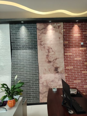 Special Energy-saving and Environment-friendly Soft Porcelain Materials for Interior Decoration Have Various Styles.