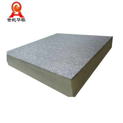 Modern Design Hard PIR Foam Board with 2 Sides Aluminium Foil Rock Wool Material for Exterior and Warehouse Applications