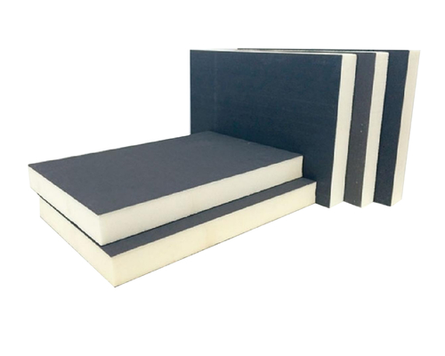 Modern Design Hard PIR Foam Board with 2 Sides Aluminium Foil Rock Wool Material for Exterior and Warehouse Applications