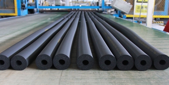 Rubber Foam Pipe Pre-cut with Aluminium Foil