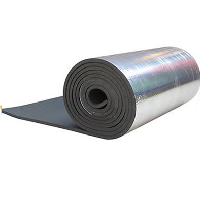 Black Nitrile Rubber Foam Insulation Sheets with Aluminium Foil