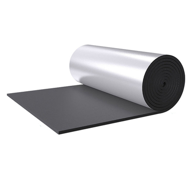 Black Nitrile Rubber Foam Insulation Sheets with Aluminium Foil