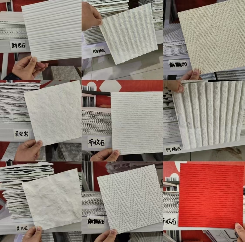 Advanced Interior Wall Decoration of Energy-saving and Fireproof Soft Porcelain Materials